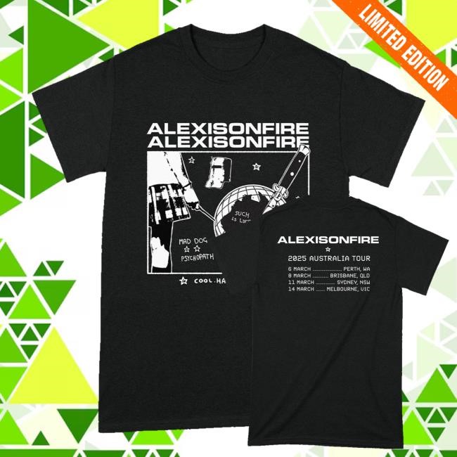 Official The Only Bandever Alexisonfire Such Is Life 2025 Australia Tour Hoodie - New Tee Shop