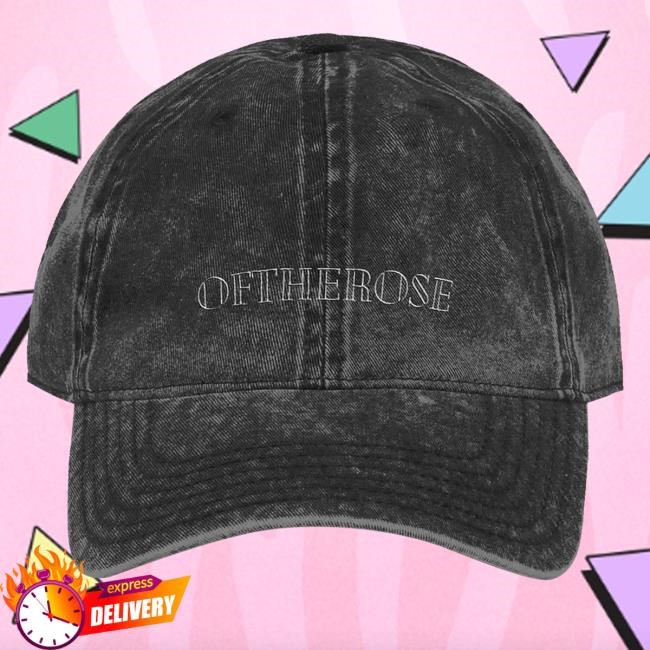 Diana Of The Rose Merch Oftherose Embroidered Faded Classic Cap - New Tee Shop