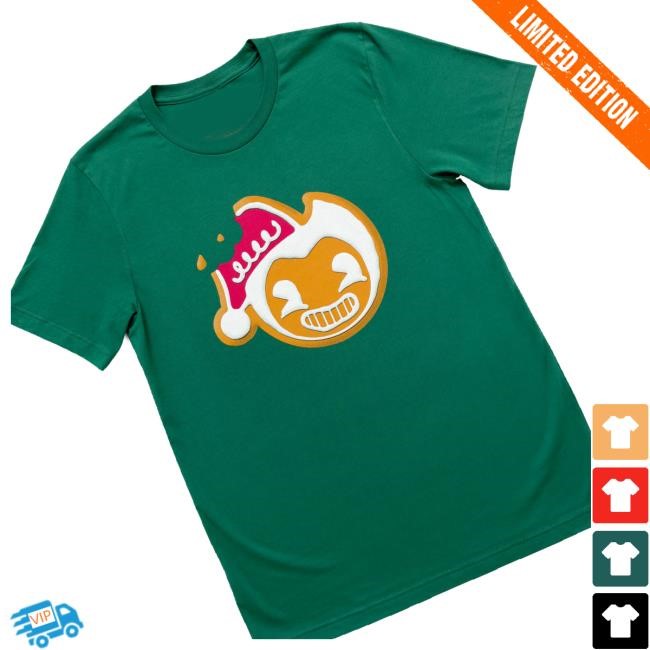 Official Bendy Merch Shop Store Bendy Gingerbread Sweatshirt - New Tee Shop