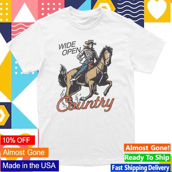 Official Wide Open Country Wide Open Country Cowboy Classic Shirt - New Tee Shop