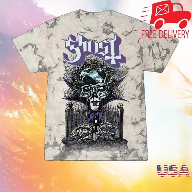 Ghost Backstreet Merch At The Gates Crystal Wash T-Shirt  Hoodie  Tank Top  Sweater And Long Sleeve T-Shirt - New Tee Shop