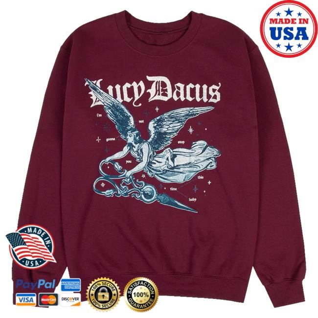 Official Lucy Dacus Merch Angel Scissors Shirts - New Tee Shop