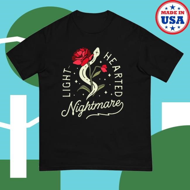 Official Wondery Shop Merch Store Morbid Lighthearted Nightmare Hoodie Sweatshirt - New Tee Shop