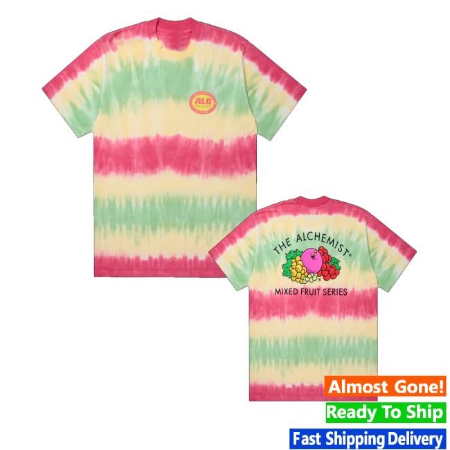 Alcrecords Merch Mixed Fruit Vol 1 Tie Dye Tee - New Tee Shop