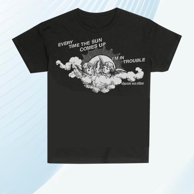 Bread & Water Printshop Every Time The Sun Comes Up Sharon Van Etten Long Sleeve Shirt - New Tee Shop