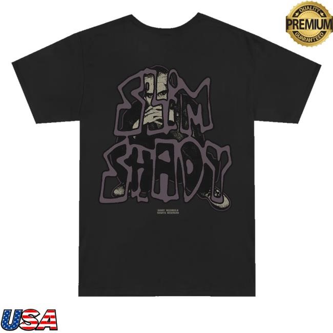 Official Eminem Merch Shop Store Graffiti Slim Tank Top - New Tee Shop