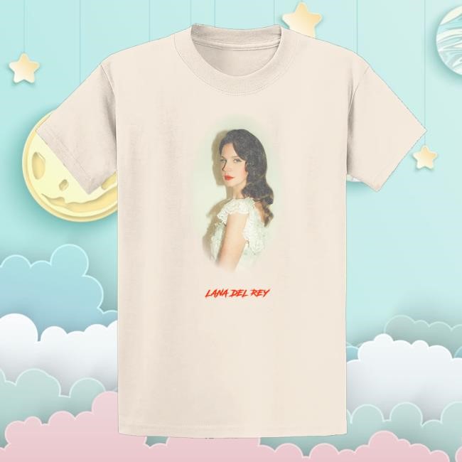 Official Lana Del Rey Merch Shop Store Indio Portrait T Shirts - New Tee Shop