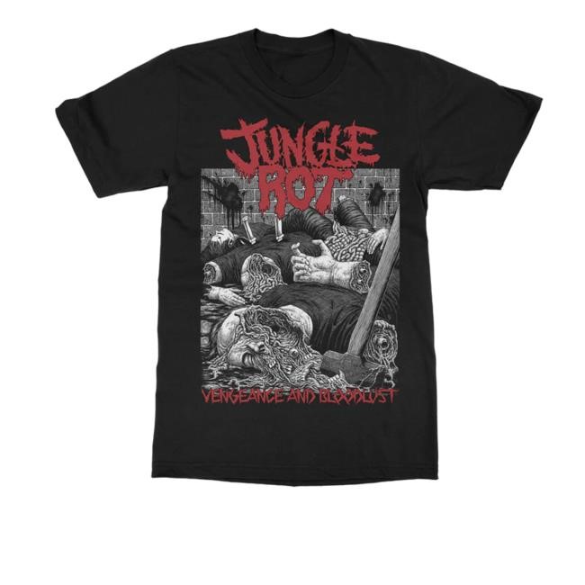 Indiemerch Merch Store Shop Jungle Rot Vengeance Tee Shirt