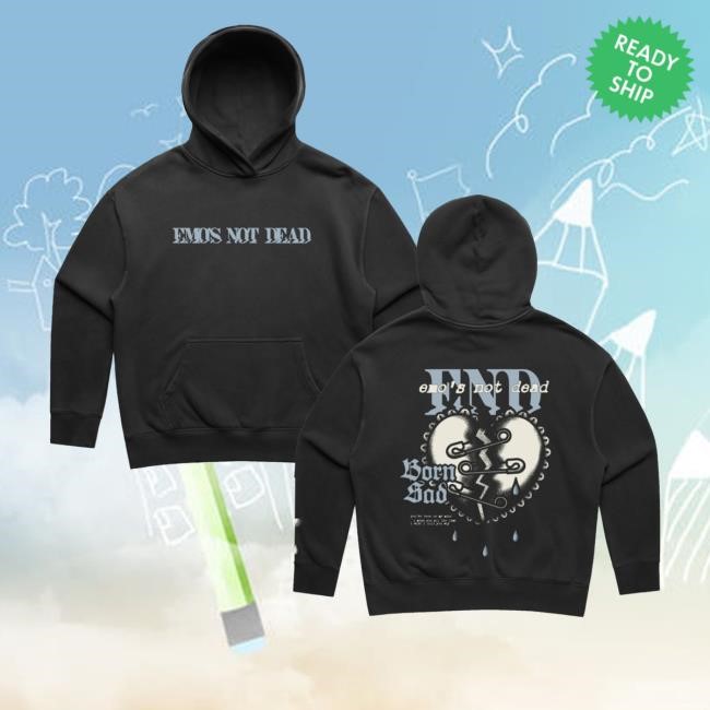 Emo's Not Dead Safety Pin Shirt  Hoodie  Sweatshirt - New Tee Shop