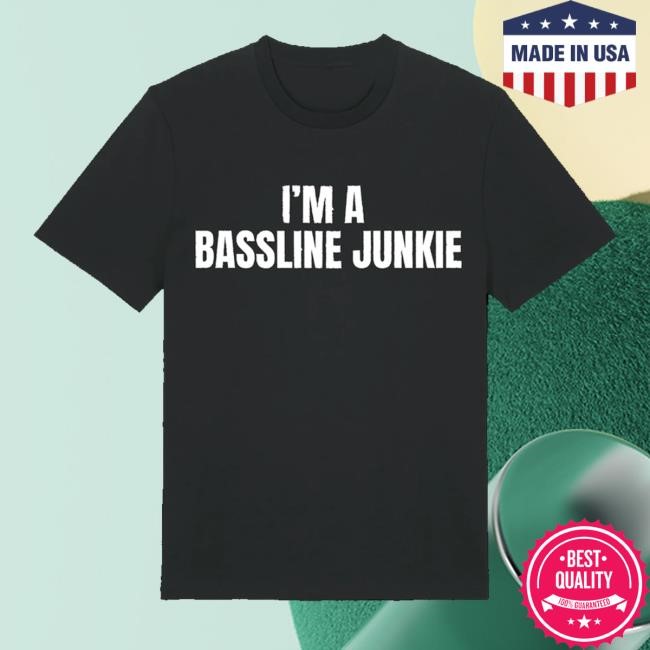 Official Dizzee Rascal Merch Shop Store I'm A Bassline Junkie Long Sleeve Shirt