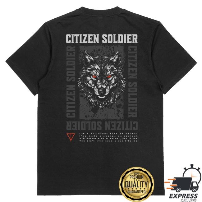 Official Citizen Soldier Merch Different Kind Of Animal Hooded Sweatshirt