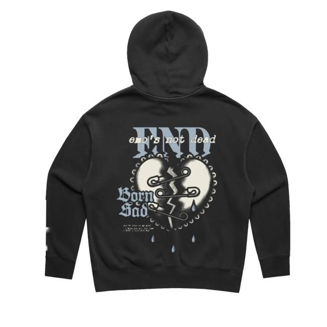 Emo's Not Dead Safety Pin Shirt  Hoodie  Sweatshirt - New Tee Shop