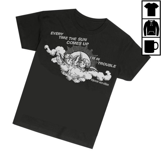 Bread & Water Printshop Every Time The Sun Comes Up Sharon Van Etten Long Sleeve Shirt - New Tee Shop