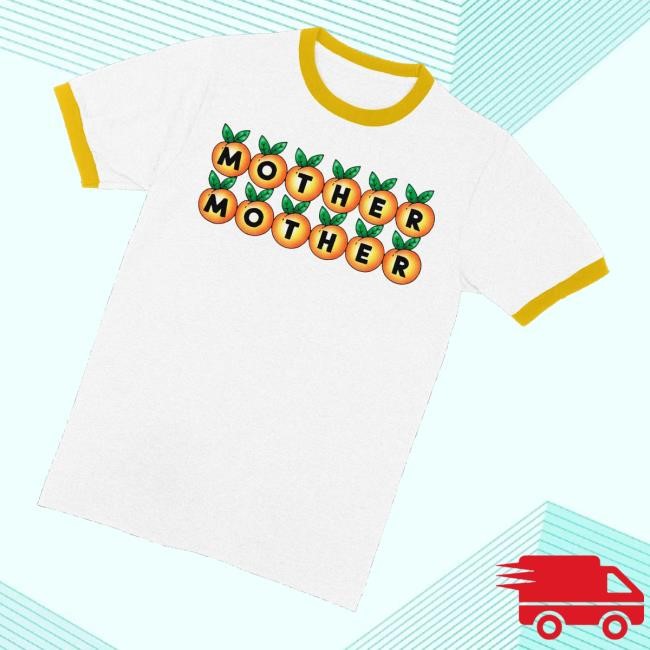 Peach Logo Ringer Shirt - New Tee Shop