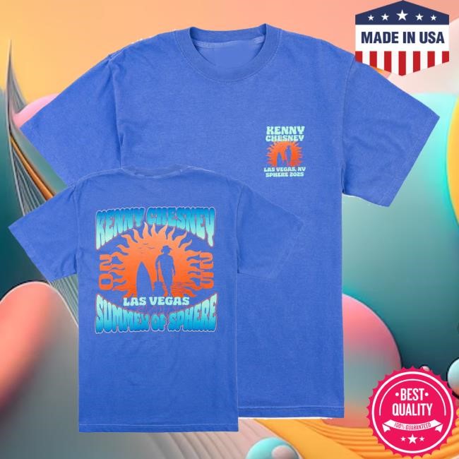 Official Kenny Chesney Merch Shop Store Summer Of Sphere Sweatshirt - New Tee Shop