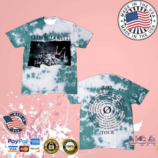 Underoath777 Merch Tocs Photo Tie Dye T-Shirt - New Tee Shop