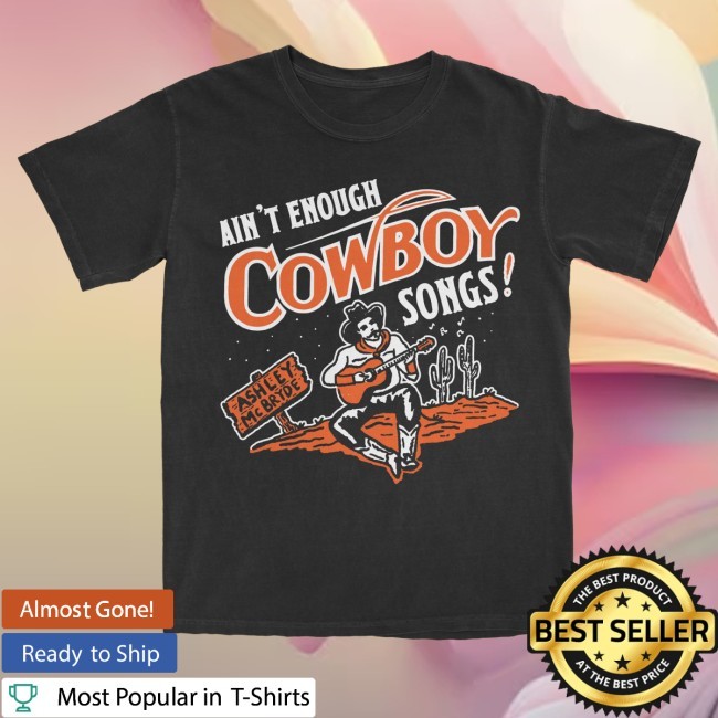 Ashley Mcbryde Merch Cowboy Songs 2025 Tour Funny Shirt - New Tee Shop
