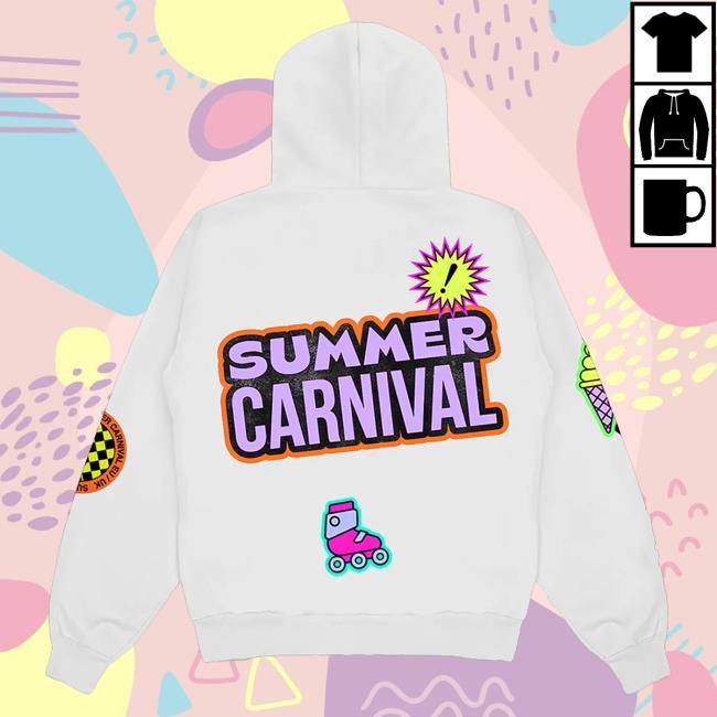Official P!Nk Official Store White Tour Zip Hoodie - New Tee Shop