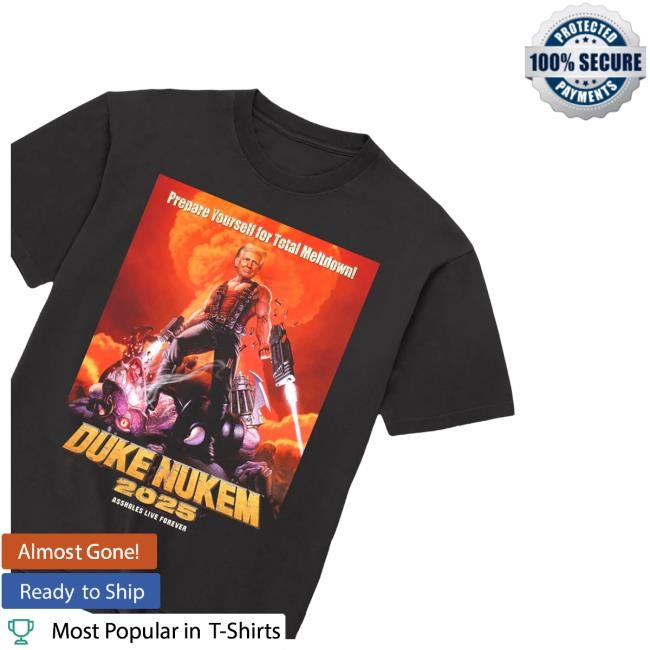 Official Duke Nukem Assholes Live Forever Hoodie - New Tee Shop