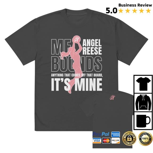 Official Angel Reese Merch Shop Store Mebounds Silhouette T Shirt - New Tee Shop
