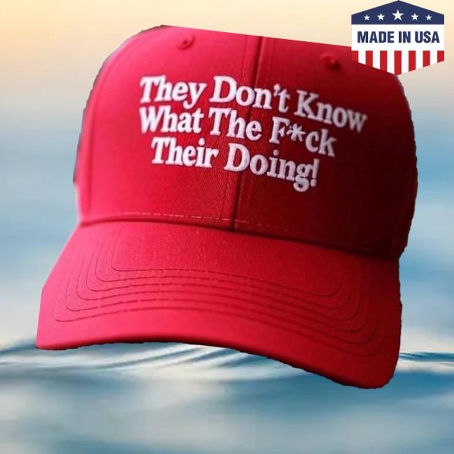 They Don't Know What The Fuck Their Doing Hat - New Tee Shop