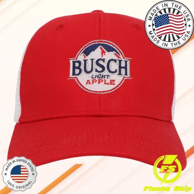 Bud Light Summer Merch Busch Light Apple New Cap - New Tee Shop