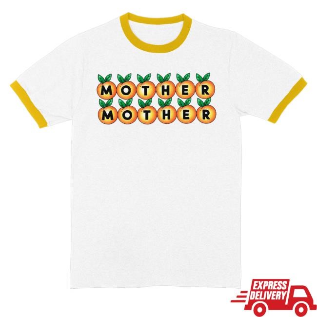 Official Peach Logo Ringer Shirt - New Tee Shop