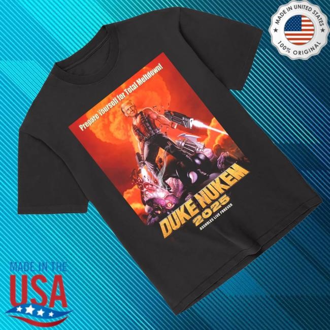 Official Duke Nukem Assholes Live Forever Hoodie - New Tee Shop