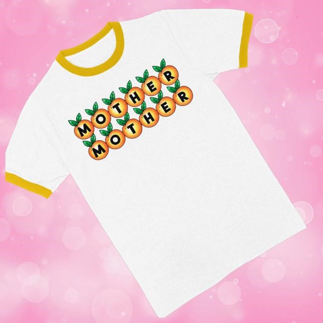 Official Peach Logo Ringer Shirt - New Tee Shop