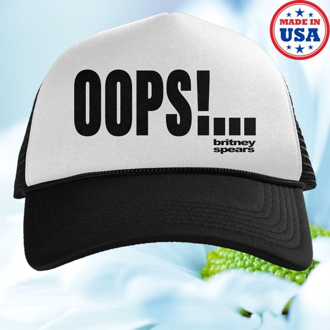 Official Britney Spears Shop Store Oops Tour Anniversary Hat - New Tee Shop