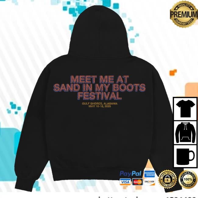 Official Meet Me At Sand In My Boots Long Sleeve Shirt - New Tee Shop