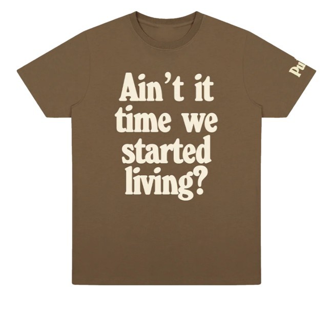 Ain't It Time We Started Living Hooded Sweatshirt - New Tee Shop