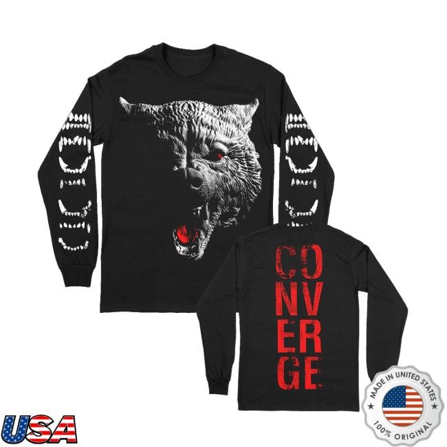 Deathwishinc Merch Converge The Wolf Part One Black Unisex Sweatshirt - New Tee Shop