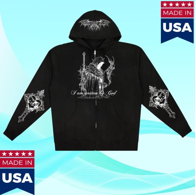 Official I Am Written By God Hoodie - New Tee Shop