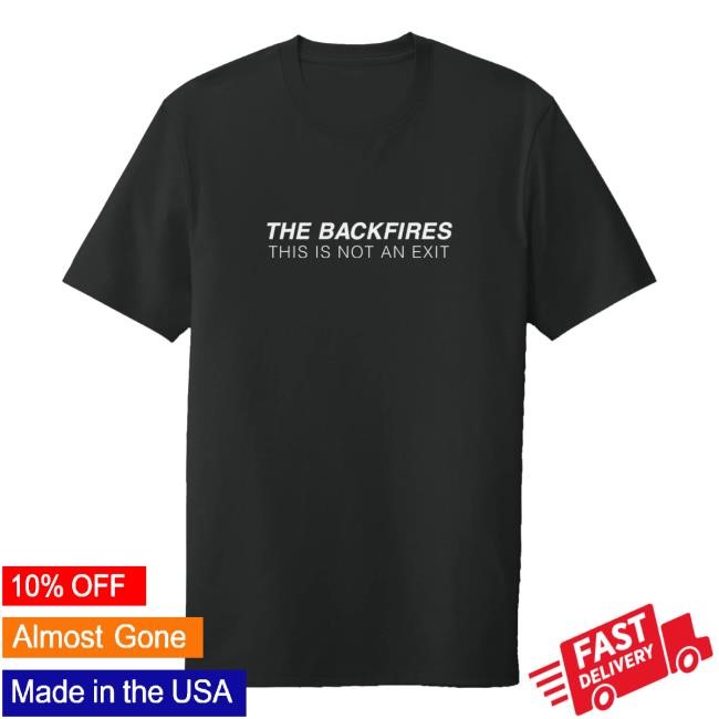 Official The Backfires Merch Shop Store Ambientinks 2025 Tour Long Sleeve Shirt - New Tee Shop