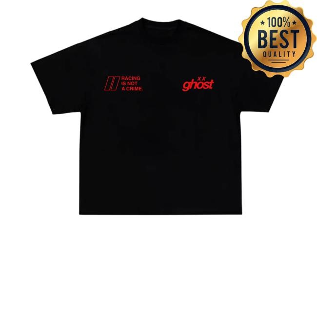 Official Ghost Racing Merch Store Shop Blue Ghst Long Sleeve T Shirt - New Tee Shop