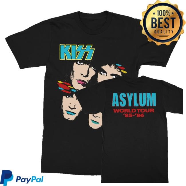 Official Kiss Asylum Cover World Tour New Shirt - New Tee Shop