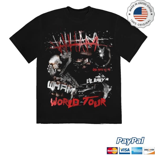 Lil Baby Merch Wham Tour Photo Sweater - New Tee Shop