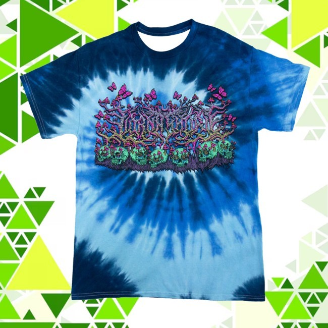 Lorna Shore Psychedelic Tie Dye Tee Lorna Shore Merch Store - New Tee Shop