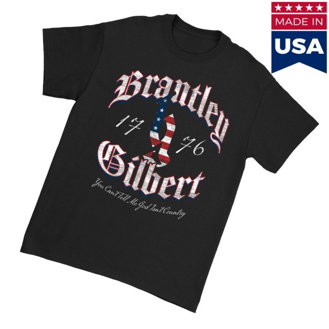 1776 You Can't Tell Me God Isn't Country Tee Shirt