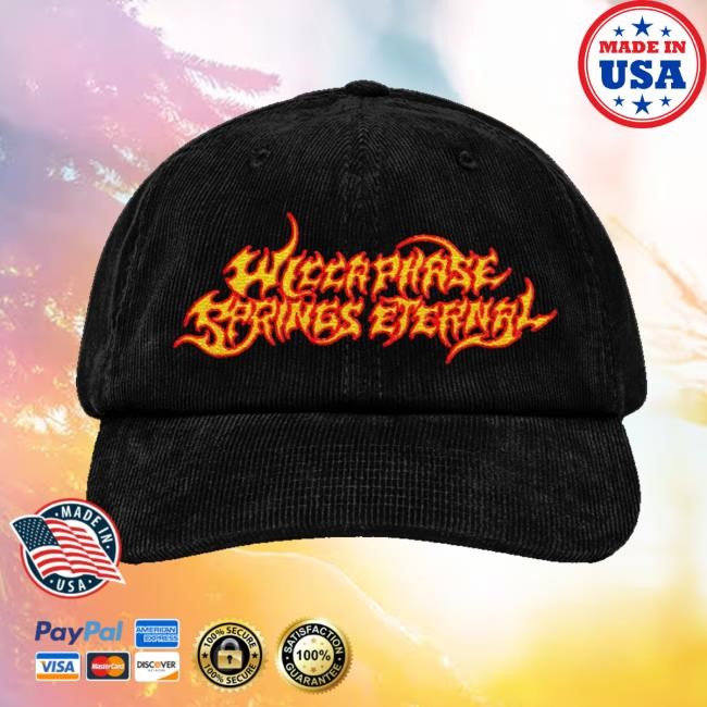 Wiccaphase Merch Embroidered Corduroy Logo Hat - New Tee Shop
