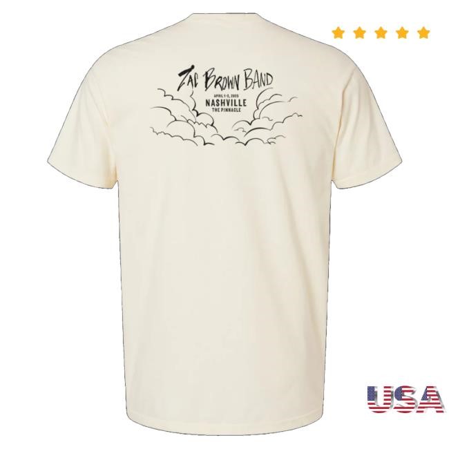 Trending Zac Brown Band Merch 2025 Nashville Event Crewneck Sweatshirt - New Tee Shop