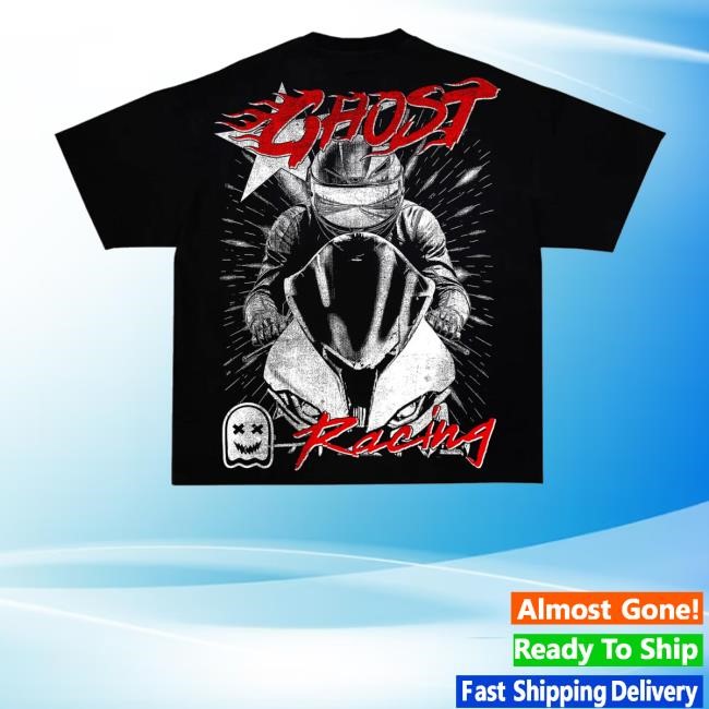 Official Ghostracing Merch Star Ghost Sweaters - New Tee Shop