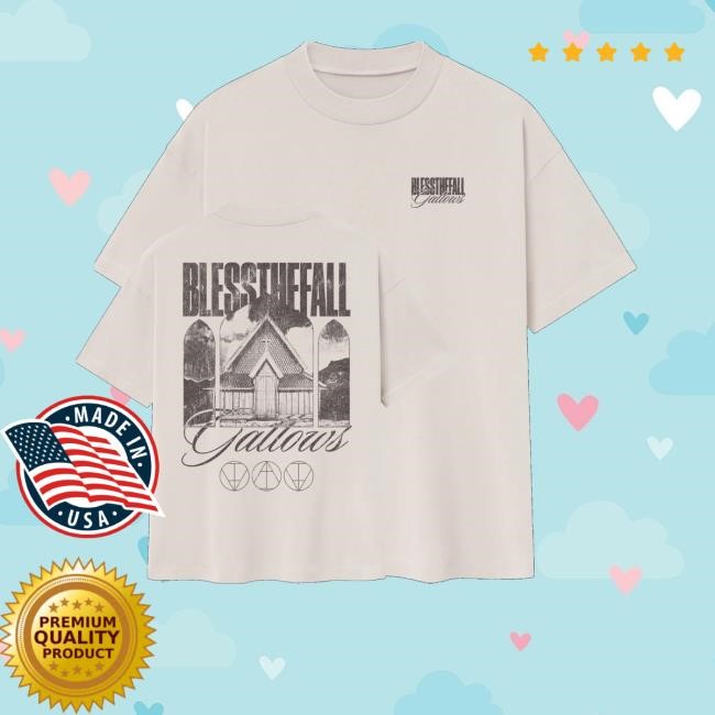 Blessthefall Merch Stained Glass Tee Shirt - New Tee Shop