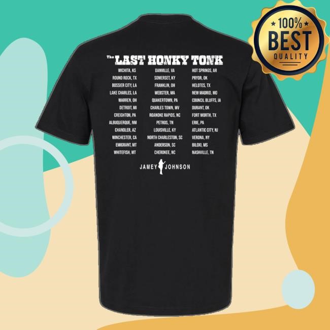 Official Last Honky Tonk Tour Shirts - New Tee Shop