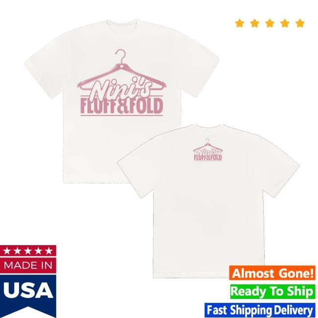 Kehlani Merch Store Shop Nini's Fluff & Fold Logo Shirt - New Tee Shop