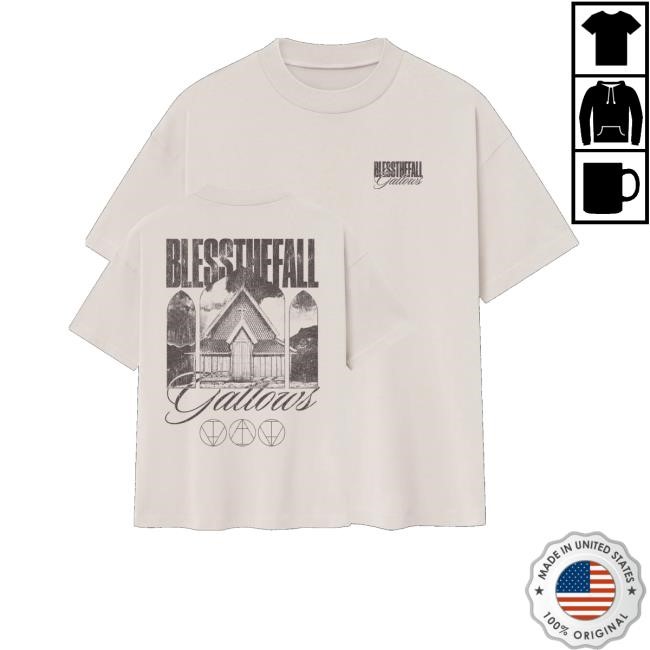 Blessthefall Merch Stained Glass Tee Shirt - New Tee Shop