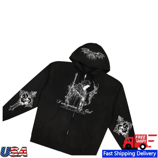 Official I Am Written By God Hoodie - New Tee Shop