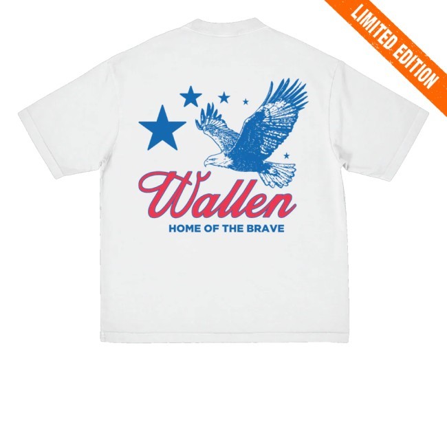 Morgan Wallen Merch Store Home Of The Brave Tee - New Tee Shop