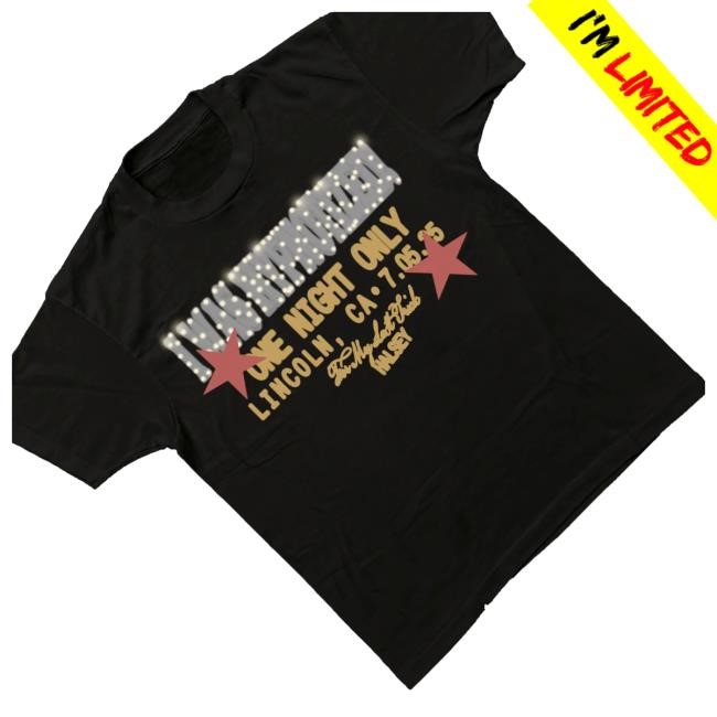 Official Halsey Store Lincoln One Night Shirt T Shirt - New Tee Shop